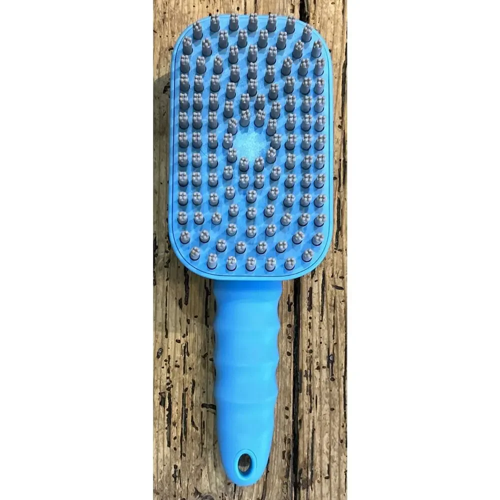 Fafaso Light Blue Pet Bath Brush NWOT